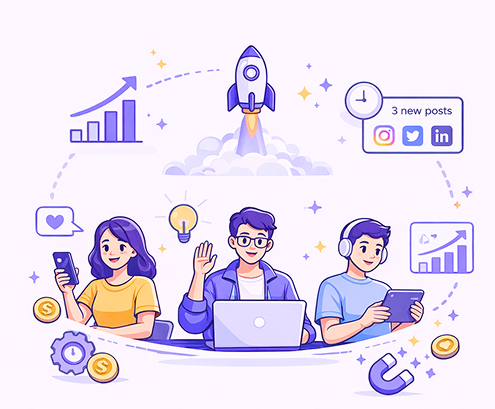 Sign up illustration